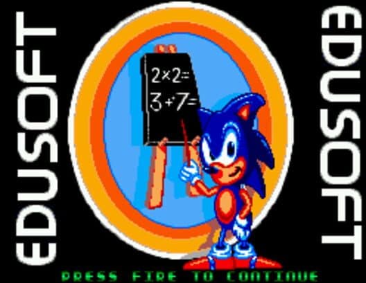 Sonic's Edusoft cover art