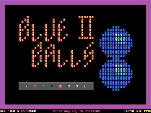 Blue Balls cover art