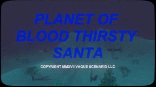 Planet of Blood Thirsty Santa cover art
