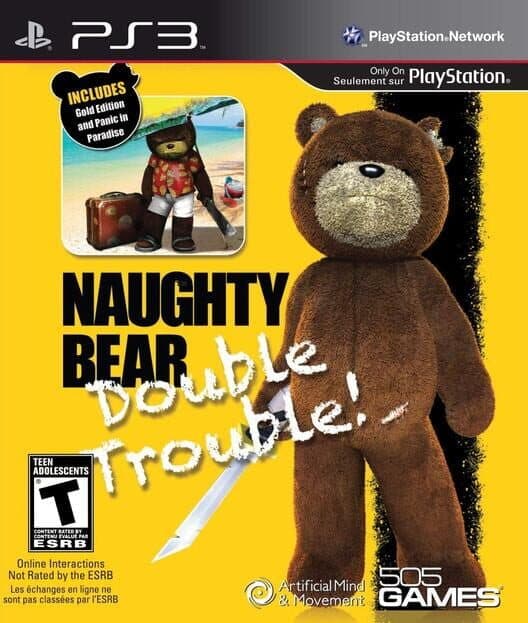 Naughty Bear Double Trouble cover art