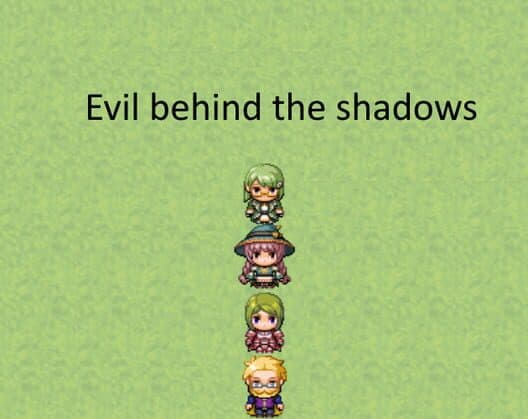 Evil behind the shadows cover art