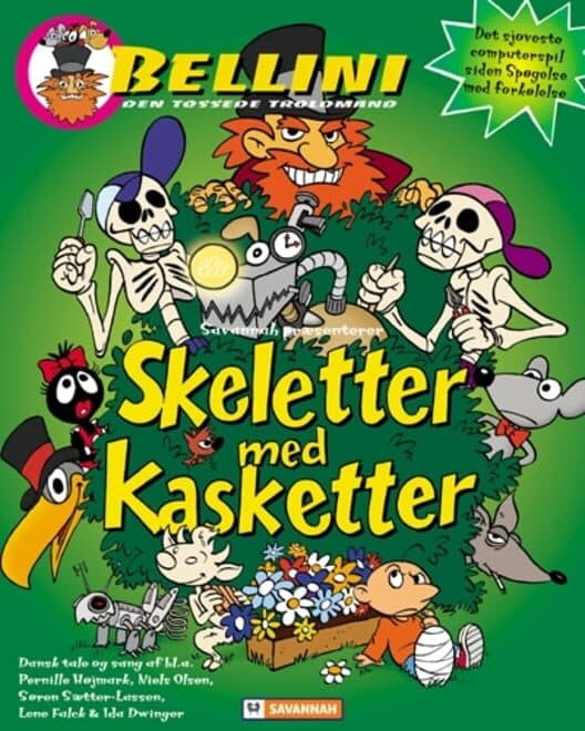 Skeletter med kasketter cover art