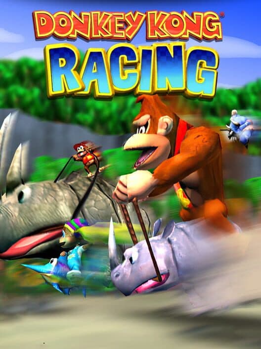 Donkey Kong Racing cover art