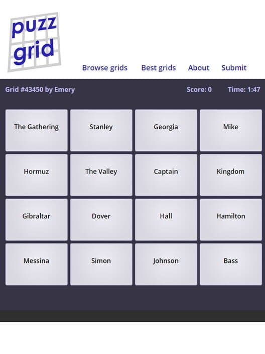 Puzz Grid cover art