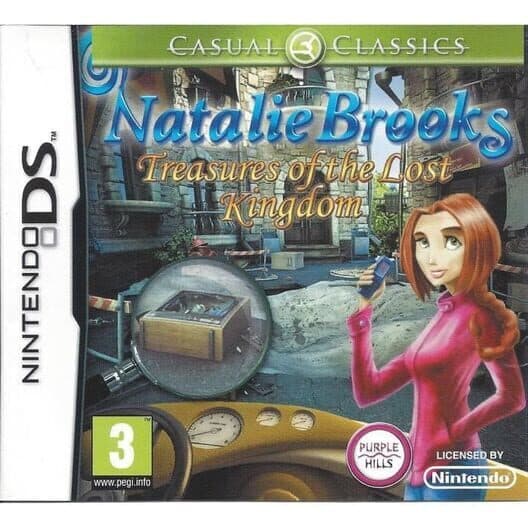 Natalie Brooks Treasures of the Lost Kingdom cover art