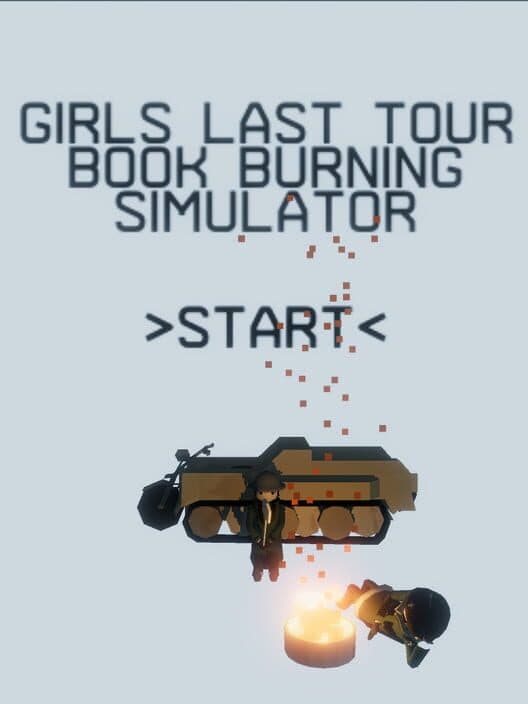 Girls' Last Tour: Book Burning Simulator cover art