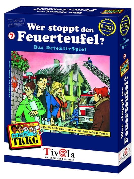 TKKG: Wer stoppt den Feuerteufel? cover art