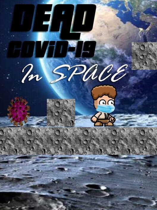 Dead Covid-19 in space cover art
