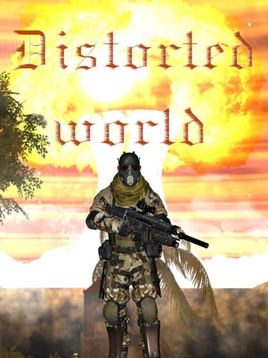 Distorted world cover art