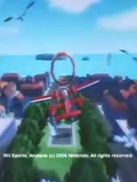 Wii Sports: Airplane cover art