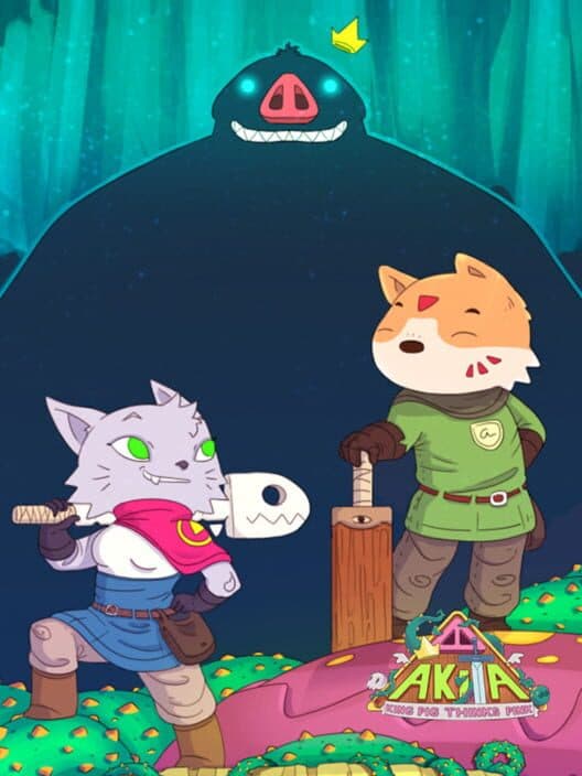 Akita: King Pig Thinks Pink cover art