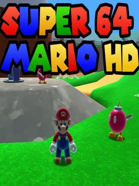 Super Mario 64 HD cover art