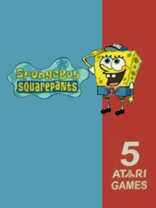 SpongeBob SquarePants + 5 Atari Games cover art