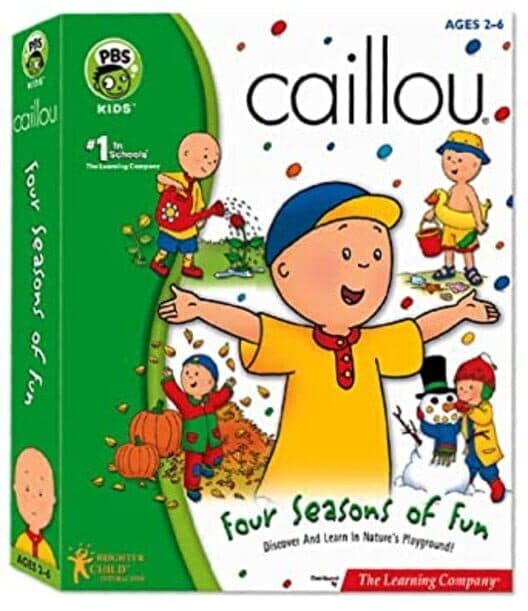 Caillou: Four Seasons of Fun cover art
