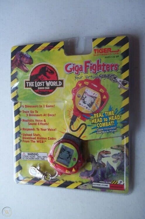 Giga Fighters the Lost World: Jurassic Park cover art
