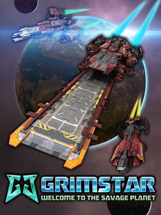 Grimstar: Welcome to the savage planet cover art
