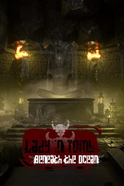 Lady in tomb: Beneath the ocean cover art