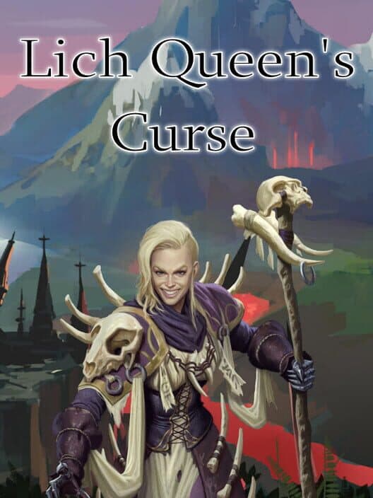 Lich Queen's Curse cover art