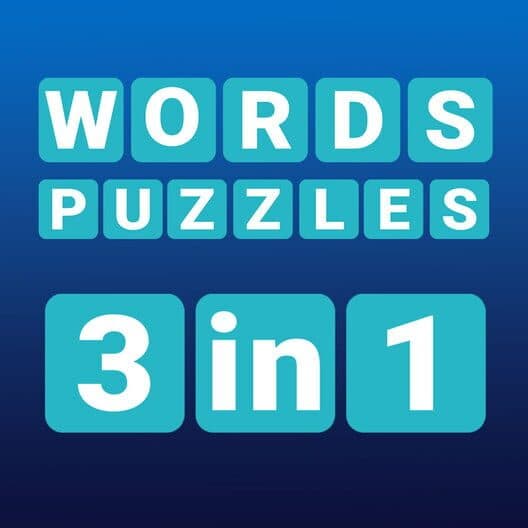 Words Puzzles 3 in 1 cover art