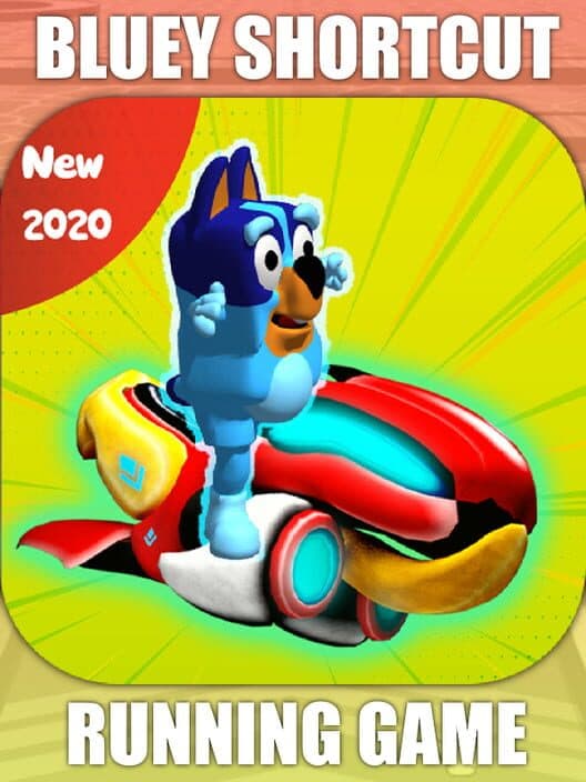 Bluey Shortcut Running Game cover art