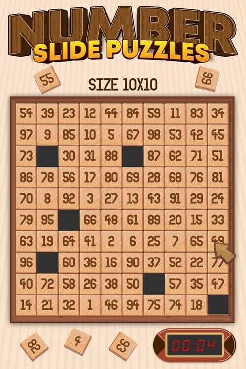 Number Slide Puzzle cover art