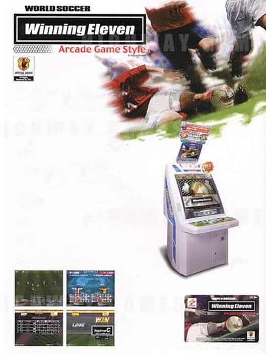 World Soccer Winning Eleven Arcade Game Style cover art