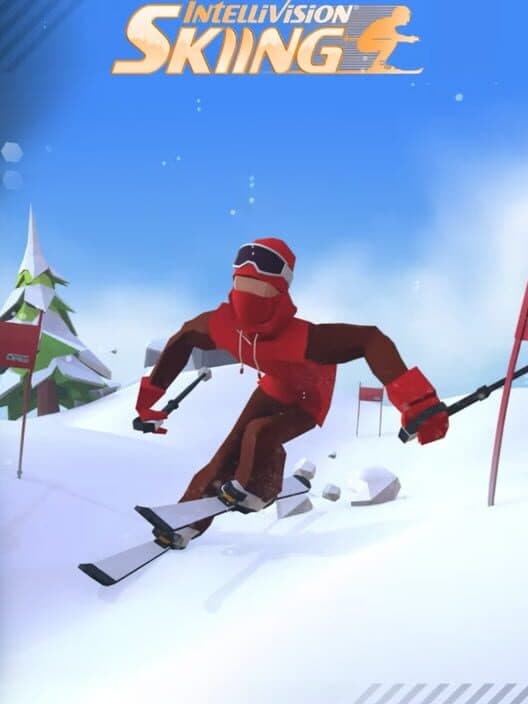 Intellivision Skiing cover art