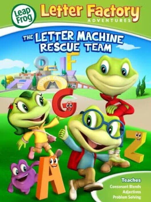 Letter Factory Adventures: The Letter Machine Rescue Team cover art