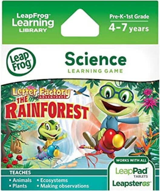 Letter Factory Adventures: The Rainforest cover art
