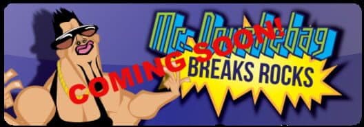 Mr. Douchebag Breaks Rocks cover art