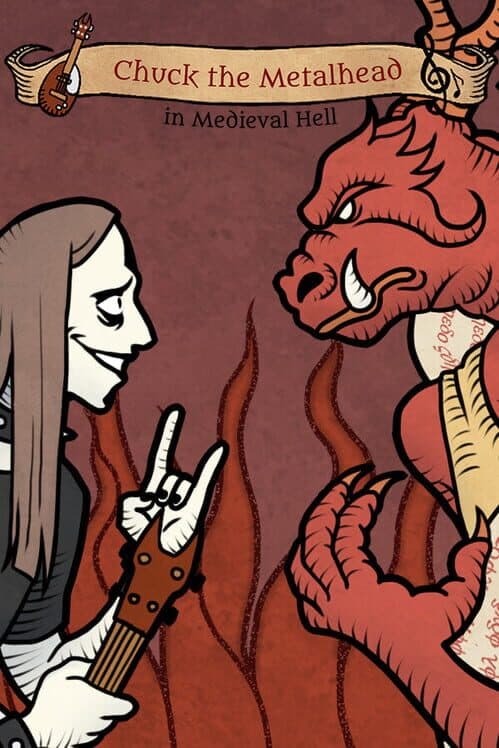 Chuck the Metalhead in Medieval Hell cover art