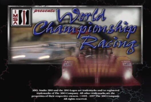 IMSA World Championship Racing cover art