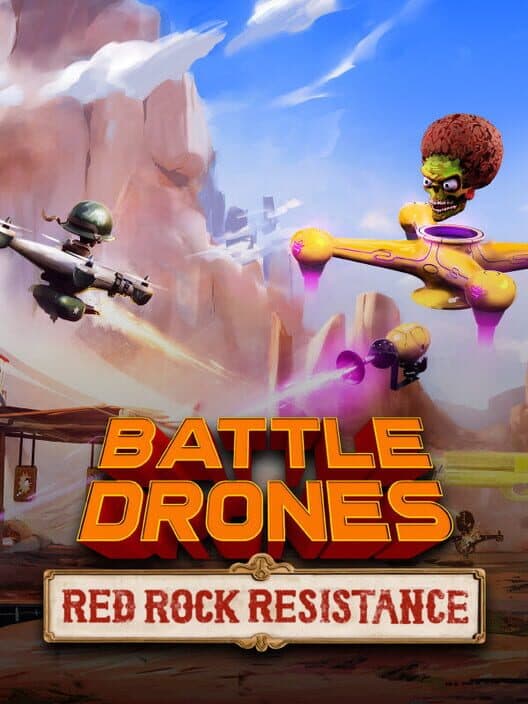Battle Drones: Red Rock Resistance cover art