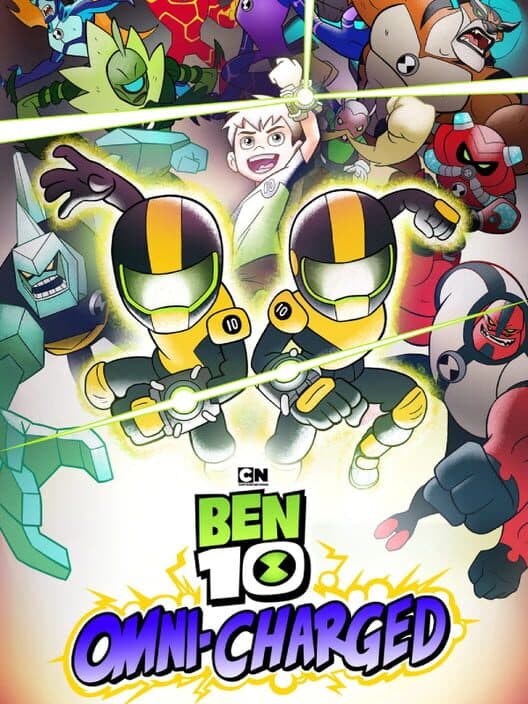 Ben 10 Omni-Charged cover art