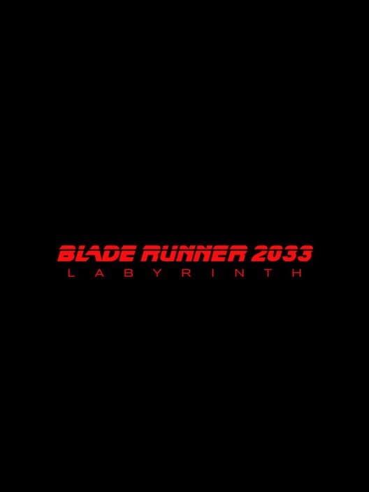 Blade Runner 2033: Labyrinth cover art