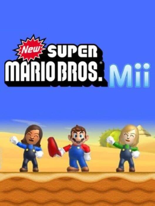 New Super Mario Bros. Mii cover art