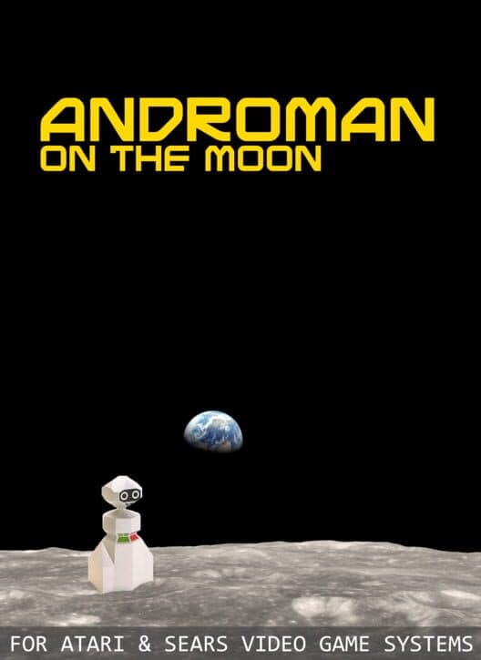 AndroMan on the Moon cover art