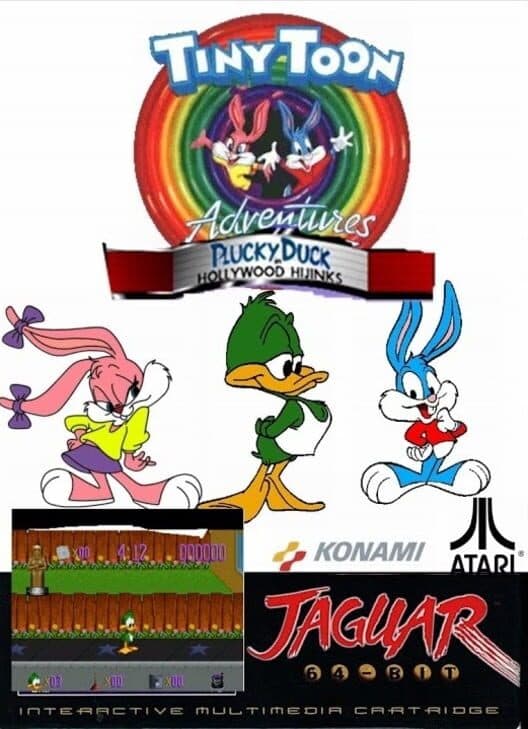 Tiny Toon Adventures: Plucky Duck in Hollywood Hijinks cover art