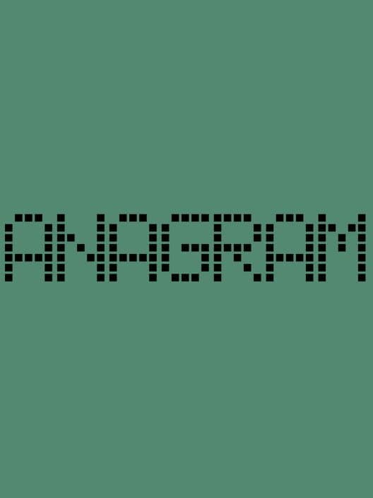 Anagram cover art