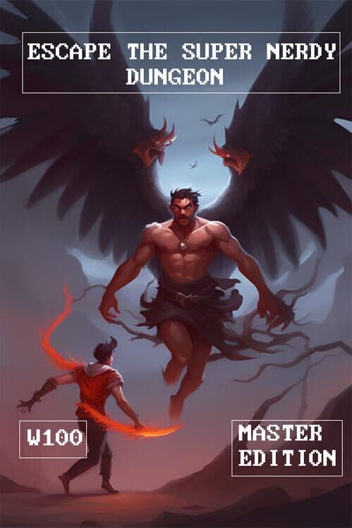 Escape the Super Nerdy Dungeon: W100 Master Edition cover art