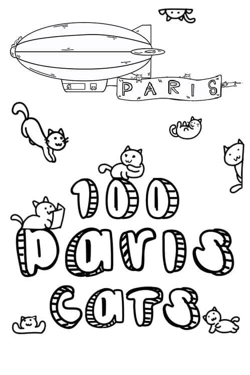 100 Paris Cats cover art