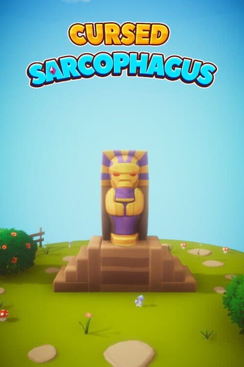 Cursed sarcophagus cover art