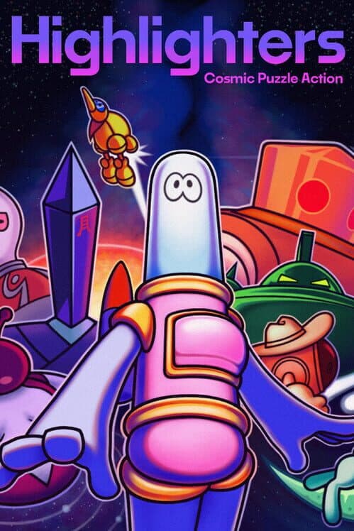 Highlighters: Cosmic Puzzle Action cover art