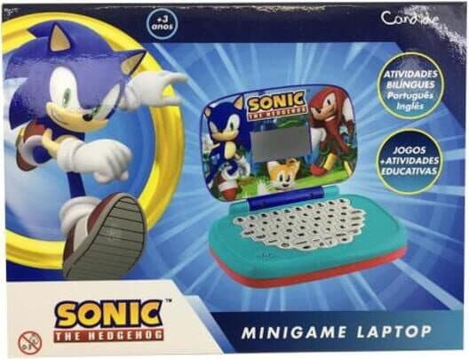 Sonic the Hedgehog: Minigame Laptop cover art