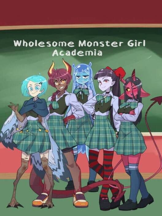Wholesome Monster Girl Academia cover art