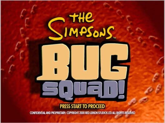 The Simpsons: Bug Squad! cover art