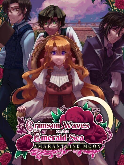 Crimson Waves on the Emerald Sea: Amaranthine Moon cover art