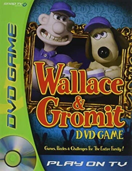 Wallace & Gromit DVD Game cover art
