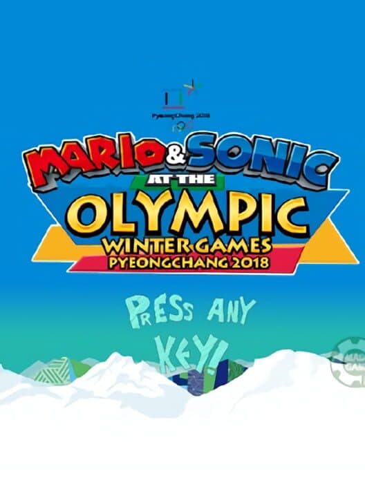 Mario & Sonic at The Olympic Winter Games Pyeongchang 2018 cover art