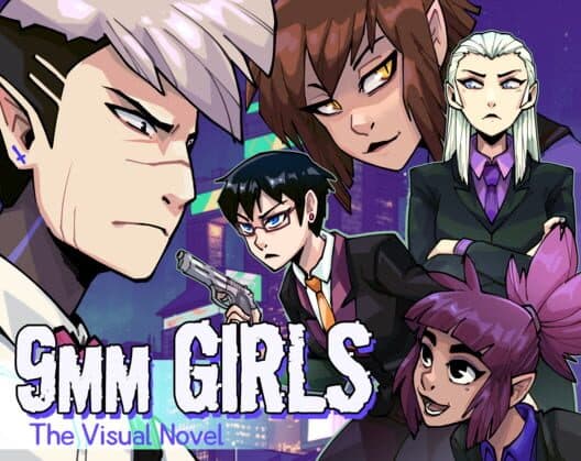 9mm Girls The Visual Novel cover art